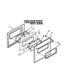 Oven door