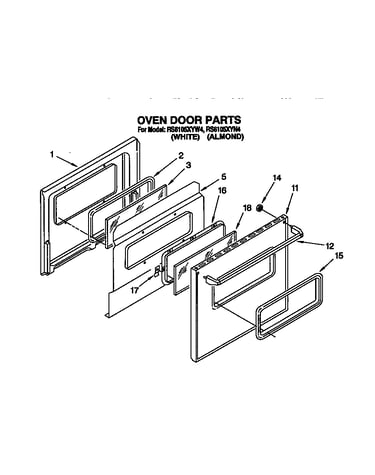 Oven door