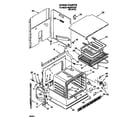 Whirlpool RB220PXYB3 oven diagram