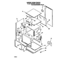 Whirlpool RB770PXYQ7 upper oven diagram