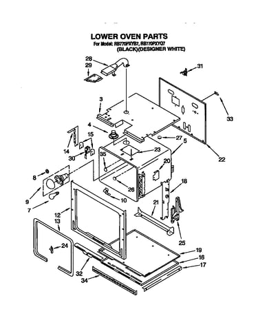Lower oven