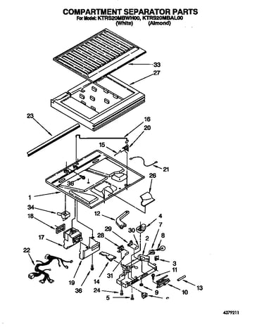 Compartment separator
