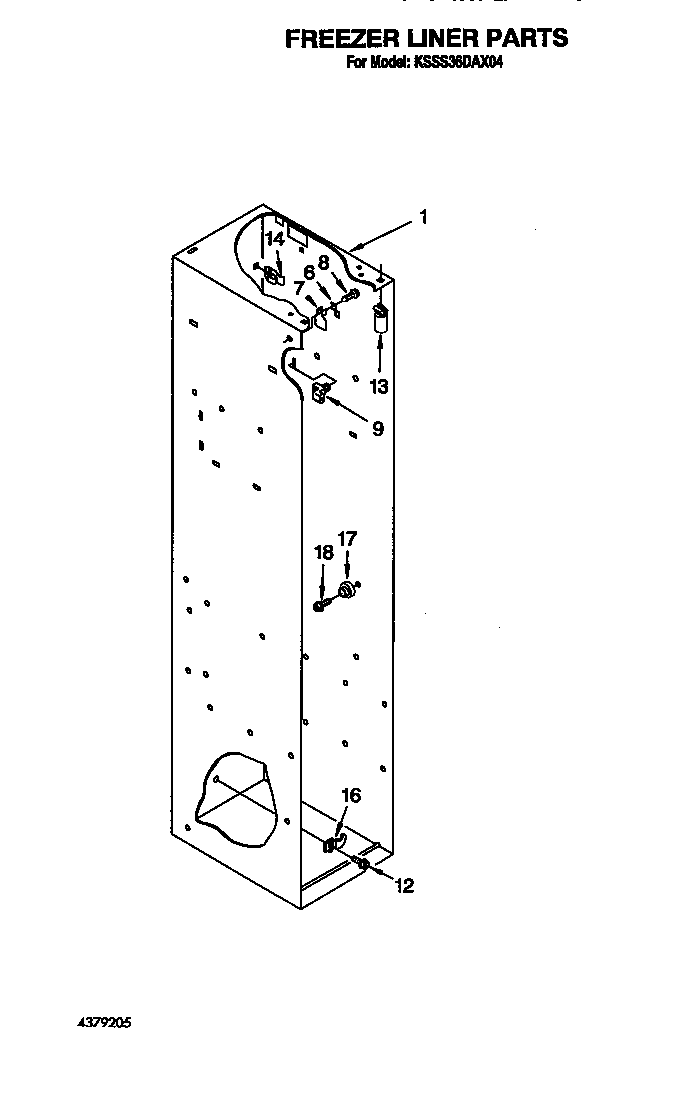 Freezer liner