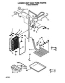 Lower unit and tube