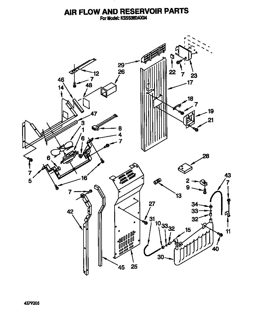 AIR FLOW AND RESERVOIR