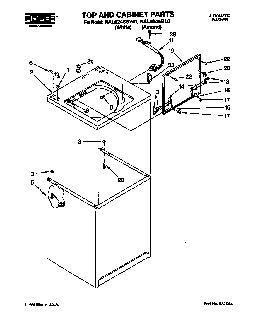 TOP AND CABINET