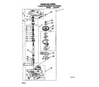 Roper RAL6245BW0 gearcase diagram