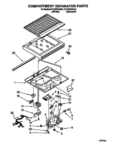 Compartment separator