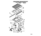 Roper RT20AKXAW01 compartment separator diagram