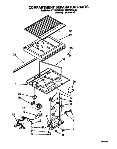 Compartment separator