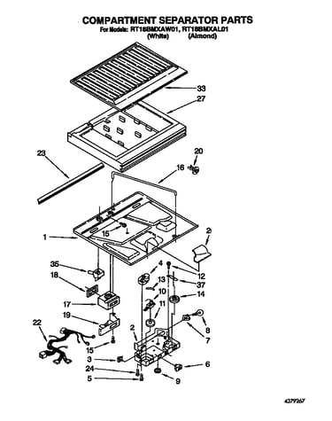 Compartment separator
