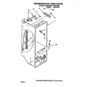 Whirlpool TS22BRXAW01 refrigerator liner diagram