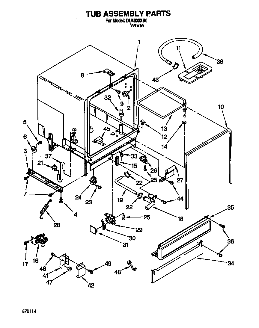 Tub assembly