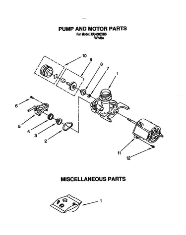 Pump and motor