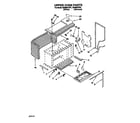 Whirlpool RE960PXYW1 upper oven diagram