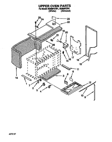 Upper oven