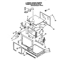 Whirlpool RB770PXYQ6 lower oven diagram