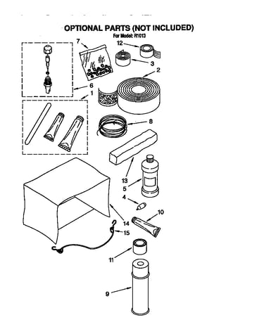 Optional parts (not included)