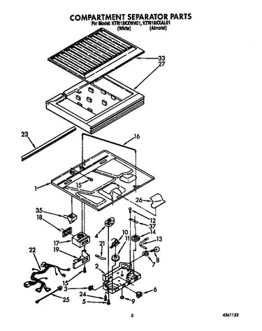 Compartment separator