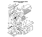 Whirlpool CA29WC50 airflow and control diagram