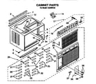 Whirlpool CA29WC50 cabinet diagram