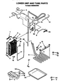 Lower unit and tube