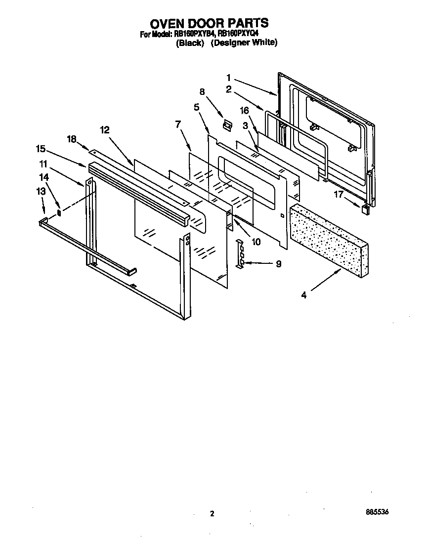 Oven door