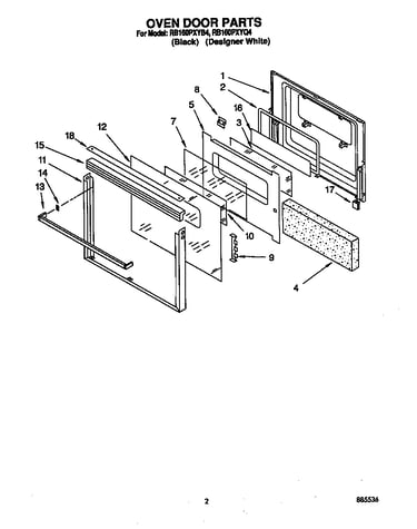 Oven door