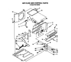 Whirlpool BHAC1000XS3 air flow and control diagram