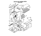 Crosley CA18WC50 airflow and control diagram