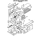 Whirlpool R243A airflow and control diagram