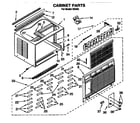 Whirlpool R243A cabinet diagram
