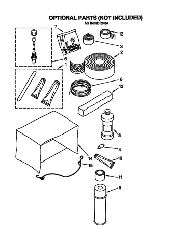 Optional parts (not included)