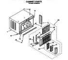 Whirlpool ACH082XA0 cabinet diagram