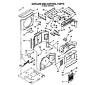 Whirlpool ACR124XA0 airflow and control diagram