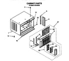 Whirlpool ACR124XA0 cabinet diagram