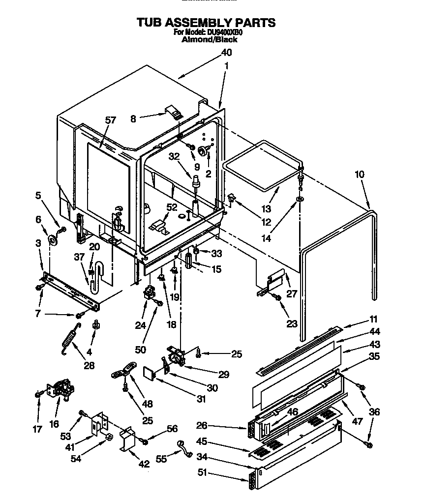 Tub assembly