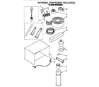 Whirlpool BHAC02400BS0 optional parts (not included) diagram