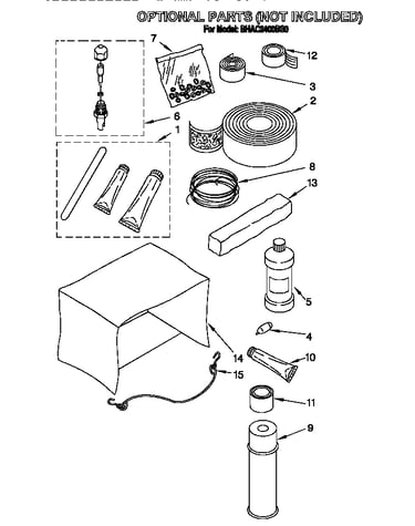 Optional parts (not included)