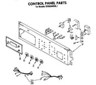 KitchenAid KEBS246SBL1 control panel diagram