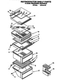 Refrigerator shelf
