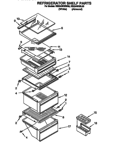 Refrigerator shelf