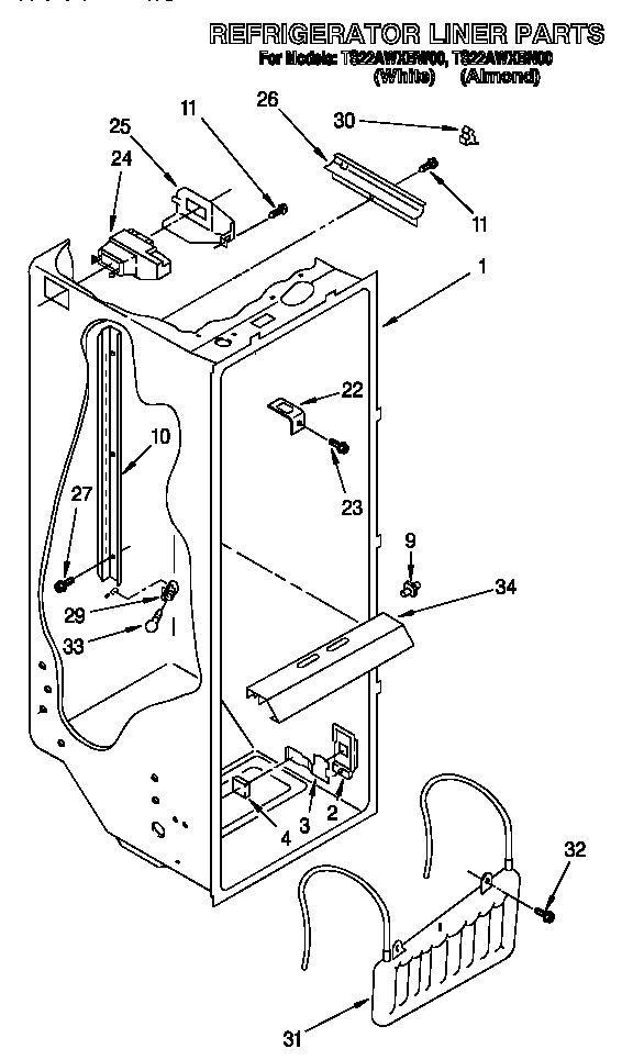Refrigerator liner