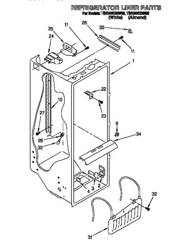Refrigerator liner