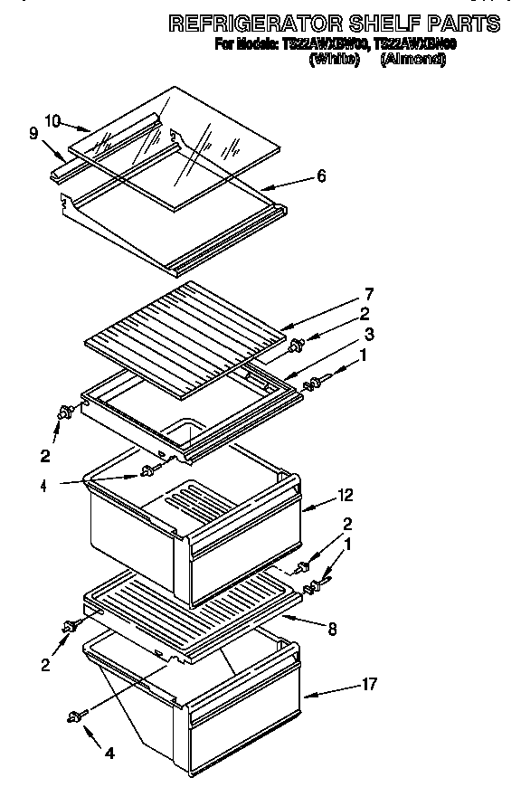 Refrigerator shelf