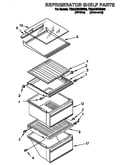 Refrigerator shelf
