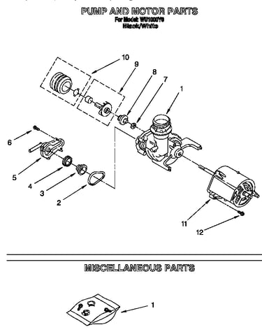 Pump and motor