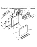 Frame and console