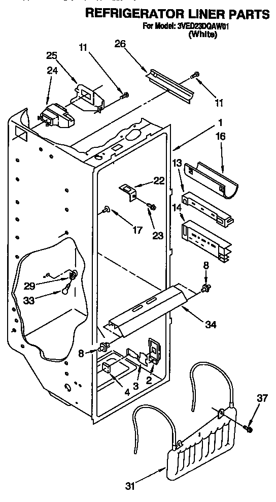 Refrigerator liner