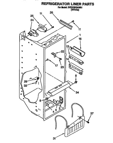 Refrigerator liner
